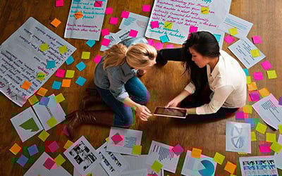 Sesiones de brainstorming e ideación creativa